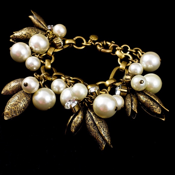 J. Crew Jewelry - J. Crew Flower Bud Statement Bracelet